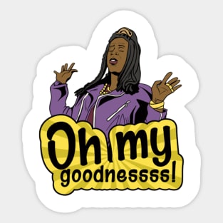 90s sitcom Sheneneh Jenkins Sticker